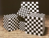 Шахматные кубики, дерево, краска